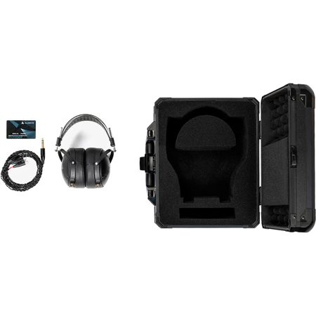 AUDEZE LCD-2 Classic Closed-Back Planar Magnetic Headphones, Leather-Free, Black
