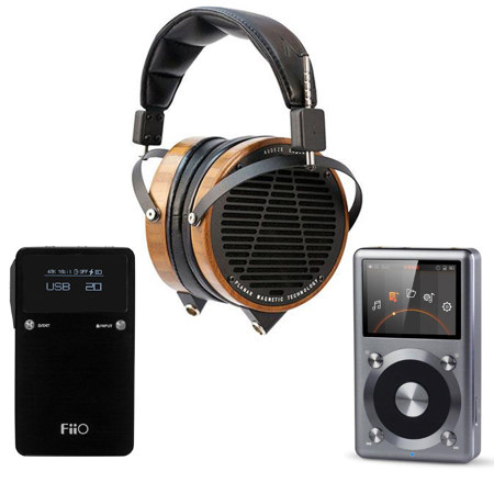AUDEZE LCD-2 Planar Magnetic Headphones, With Audio Bundle