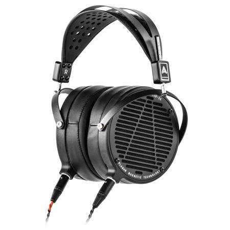 AUDEZE LCD-2 Classic Open-Back Planar Magnetic Headphones, Leather-Free, Black