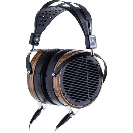 AUDEZE LCD-3 Planar Magnetic Headphones with Case, Zebrano & Lambskin