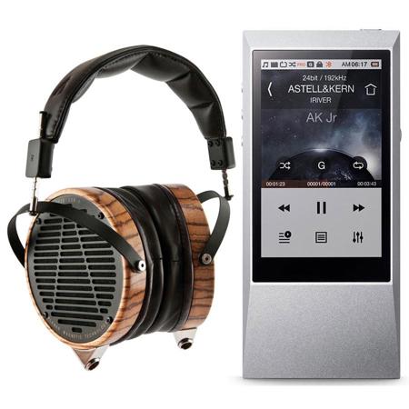 AUDEZE LCD-3 Planar Magnetic Headphones w/Case, W/Astell&Kern AK Jr 64GB Player
