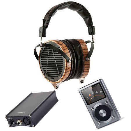 AUDEZE LCD-3 Planar Headphones w/Case W/Centrance HIFI-M8 XL4 AMP/FiiO X3 Player