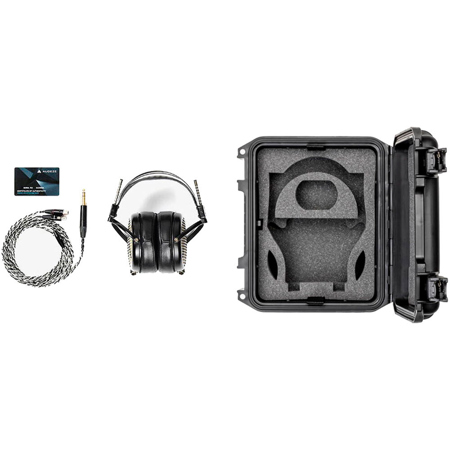 AUDEZE LCD-4z Open-Back Over-Ear Planar Magnetic Headphones, Leather, Black