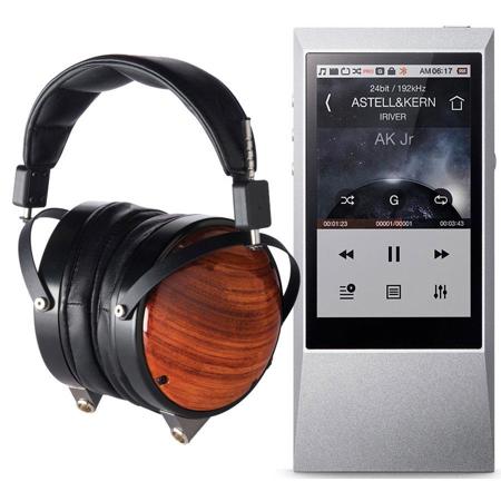 AUDEZE LCD-XC Planar Magnetic Headphones, W/Astell&Kern Jr 64GB Hi-Resolution PL