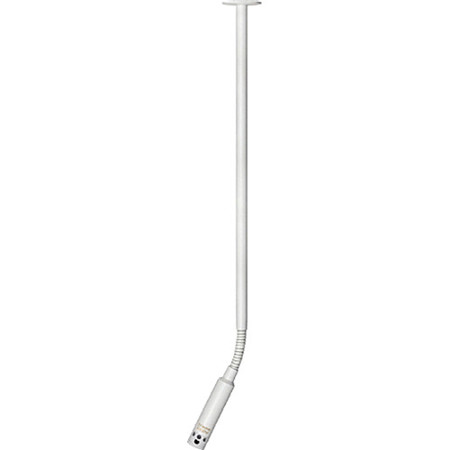 Audix M40 Miniature High-Output Ceiling Hypercardioid Mic, 12" Gooseneck, White