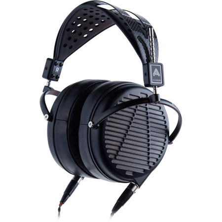 AUDEZE LCD-MX4 Open-Back Over-Ear Planar Magnetic Headphones, Leather, Black