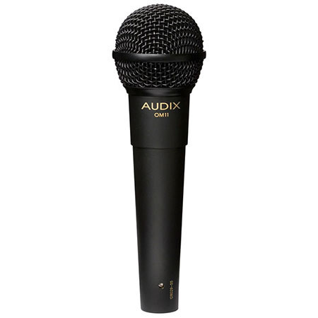 Audix OM11 Hypercardioid Dynamic Vocal Microphone, 50Hz-18kHz Frequency Response, 200 Ohms Output Impedance