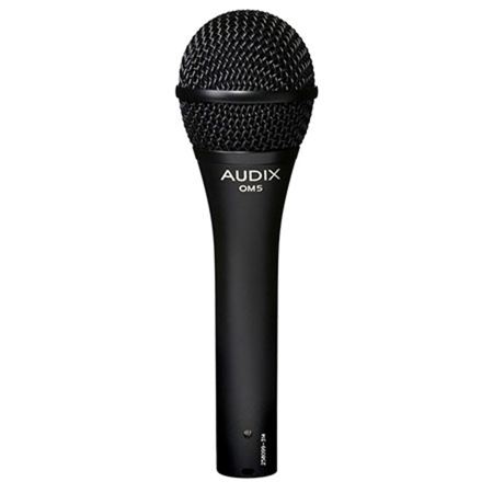 Audix OM5 Hypercardioid Dynamic Vocal Microphone with Tight Pick-Up Pattern