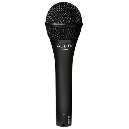 Audix OM6 Hypercardioid Dynamic Vocal Microphone