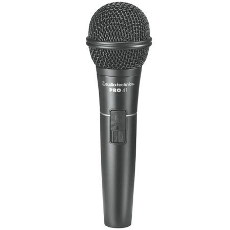 Audio-Technica Pro 41 Cardioid Dynamic Handheld Microphone