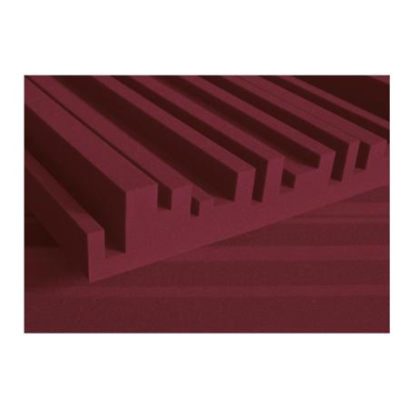 Auralex 4x24x48" Studiofoam Metro Sound Absorption Panels, 6-Piece, Burgundy