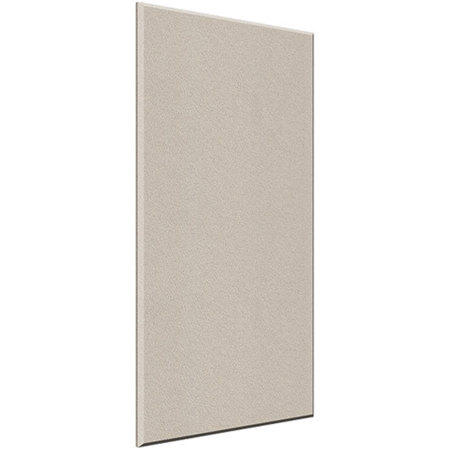 Auralex 1x24x48" Fabric-Wrapped Acoustical Absorption ProPanel with 2 AFN Impaling Clips, Beveled Edge, Beige