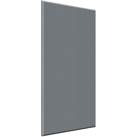 Auralex 1x24x48" Fabric-Wrapped Acoustical Absorption ProPanel with 2 AFN Impaling Clips, Beveled Edge, Wolf