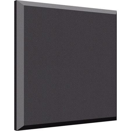 Auralex 2x24x24" Acoustical Absorption ProPanel with 2 AFN Impaling Clips, Onyx