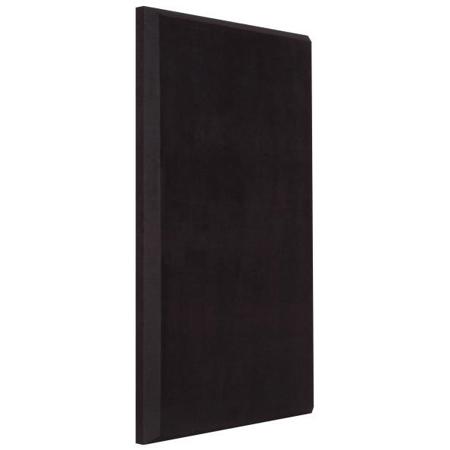 Auralex 2x24x48" Acoustical ProPanel, 2 AFN Impaling Clips, Black SonoSuede