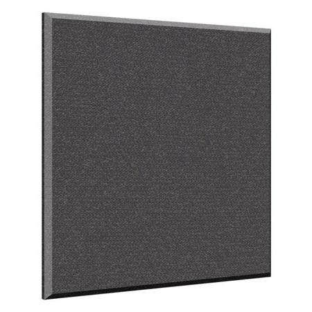 Auralex 2x48x48" Acoustical Absorption ProPanel, 4 AFN Impaling Clips, Obsidian