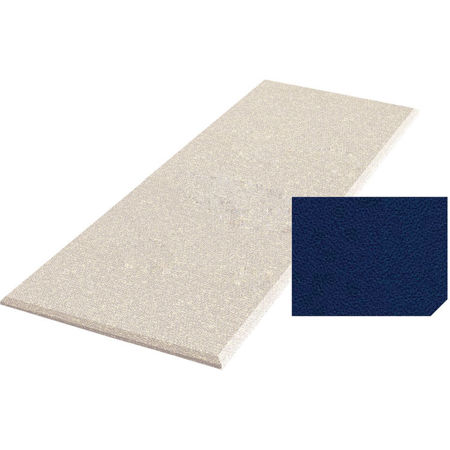 Auralex 2x48x96" Acoustical Absorption ProPanel, 6 AFN Impaling Clips, Cobalt