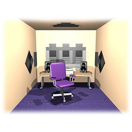 Auralex D36-DST Roominator Kit, 18x DST-112 and 18x DST-114 Panels (Burgundy)