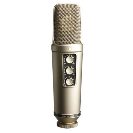 Rode Microphones NT2000 Seamlessly Variable Dual 1in Microphone