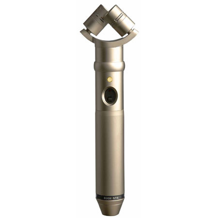 Rode NT4 X/Y Stereo Multi-Power Mic,Satin-Nickel F
