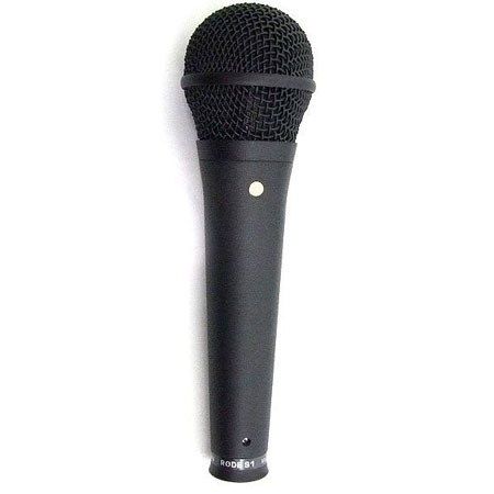 Rode S1-B Live Performance Super Cardioid Mic, Bla