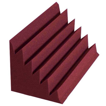 Auralex 12x12x24" DST LENRD Bass Traps, 8 Pieces, Burgundy