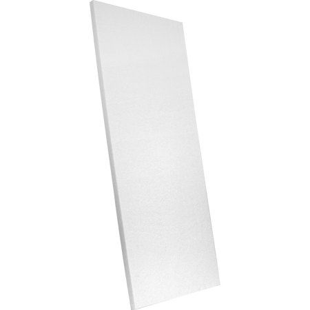Auralex 1x24x48" EcoTech Acoustical Panels, White, 8 Pack