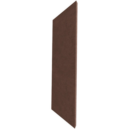 Auralex 2x24x48" Corner Traps ProPanel with 4 CTC Corner Impaling Clips, Mitered Edge, SonoSuede Brown Fabric