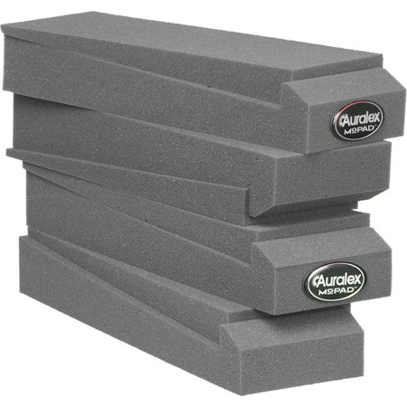 Auralex MoPAD 12x4x2" Monitor Isolation Pads for Pair of Speakers, 1 Set