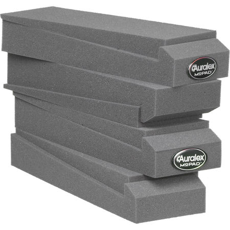 Auralex MoPAD 12x4x2" Monitor Isolation Pads for Pair of Speakers, 9 Set