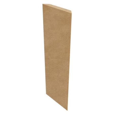 Auralex 2x16x48" SonoSuede Corner Trap with 4 CTC Corner Impaling Clips, Tan