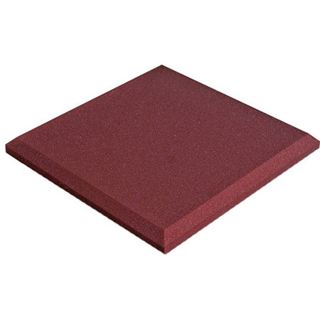 Auralex 2x24x24" SonoFlat Panel, 16 Pieces, Burgundy