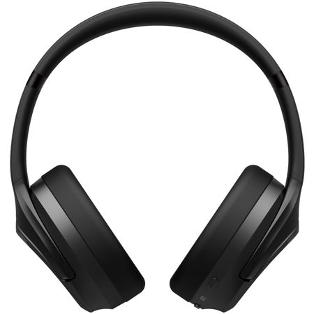 Ausounds AU-X ANC Noise-Cancelling Planar Magnetic Over-Ear Headphones, Black