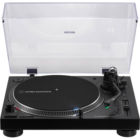 Audio-Technica AT-LP120XBT-USB Direct-Drive Stereo Turntable with USB & Bluetooth/Analog, Black