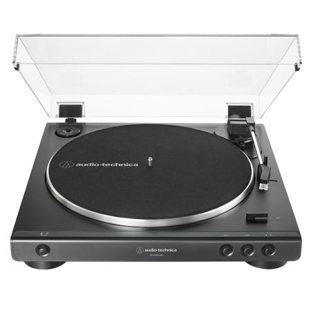 Audio-Technica AT-LP60XBT-USB Fully Automatic Belt-Drive Stereo Turntable with Bluetooth & USB, Black