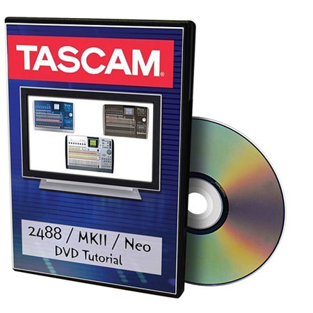 Tascam Tutorial DVD for 2488, 2488MKII / 2488neo Models