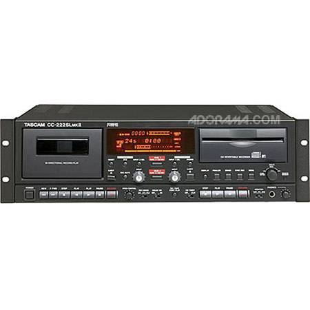 Tascam CC-222SLmkII Slot-Loading CD/Cassette Recor