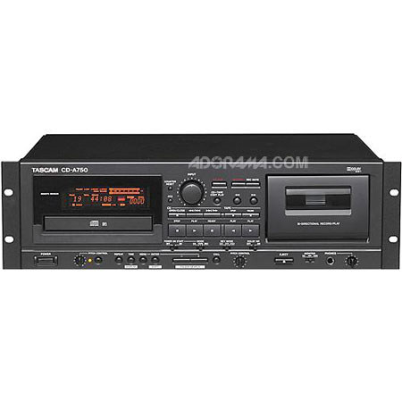 Tascam CD-A750 Rackmount CD Player/Cassette Record