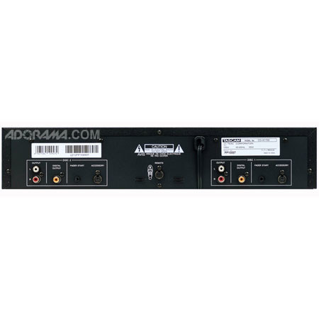 Tascam CD-X1700 Rackmountable Dual CD/MP3 Player for DJ