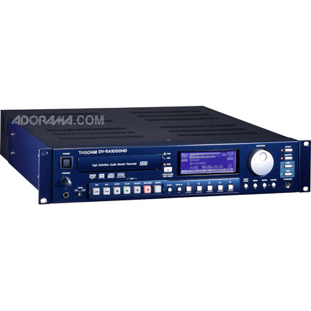 Tascam DV-RA1000HD High-Definition CD, DVD/HDD Recorder