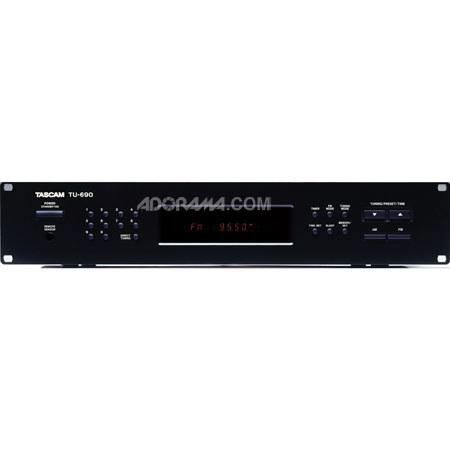 Tascam TU-690 AM/FM Stereo Tuner for Installations