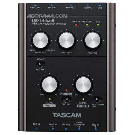 Tascam US-144MKII USB 2.0 Computer Audio Interface