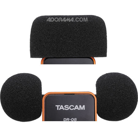 Tascam 3 Foam Windscreens for DR-08 Digital Recorder