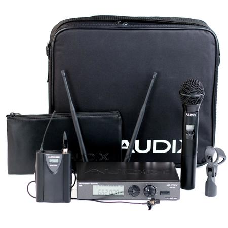 Audix RAD360 Combo Wireless Mic System, OM3 Handheld Transmitter, C: 566-590MHz