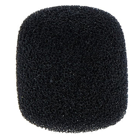 Audix WS10S Snap On Foam Windscreen, Ball Shape, Black