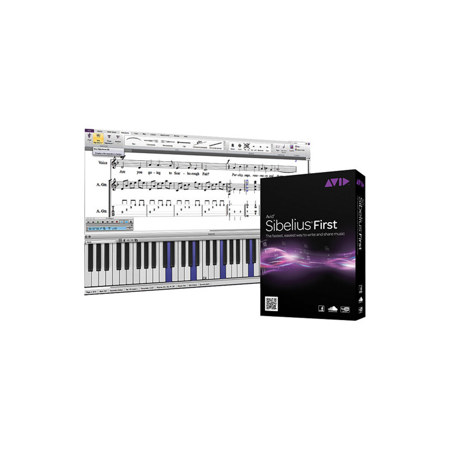 Avid Sibelius Artist Music Notation Software, 1-Year Subscription, Download