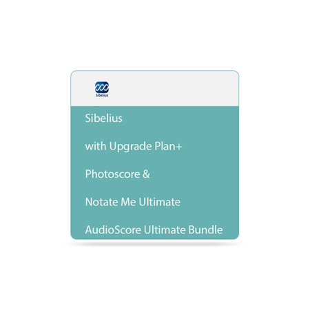 Avid Sibelius Ultimate w/AudioScore, PhotoScore and NotateMe Ultimate 8,Download