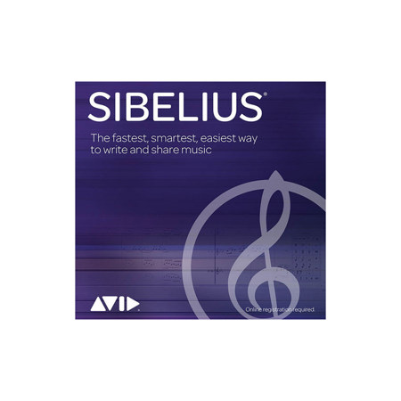 Avid Sibelius Ultimate Music Notation Software Trade-Up, 1-Year, Download