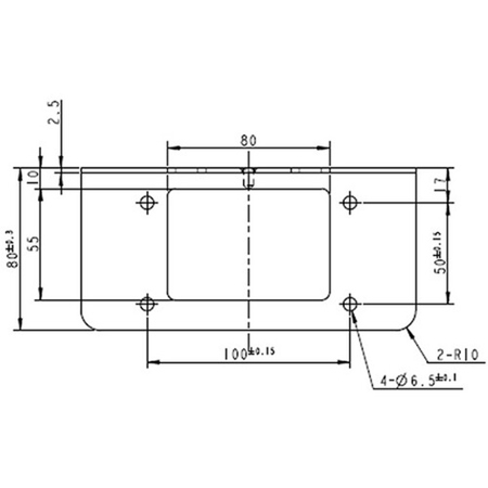 AViPAS AV-W22 Wall Mount Bracket for AV-2000 Series PTZ Camera, White
