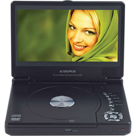 Audiovox D1809 8 inch Portable Slim Line DVD Player